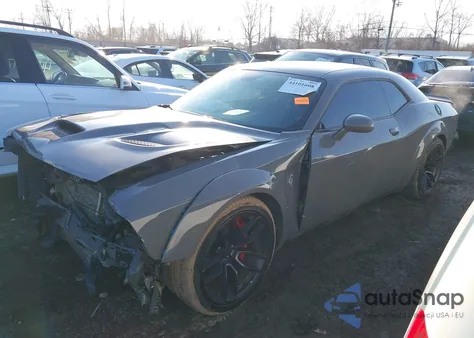 2018 Dodge Challenger Srt Hellcat Widebody from USA, damaged, VIN 2C3CDZC90JH121368